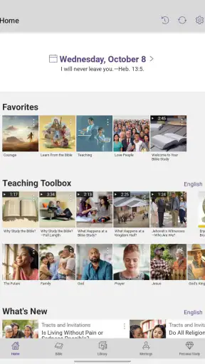 JW Library screenshot