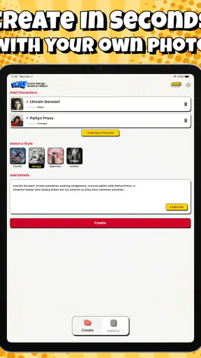 KAI: Comic Maker Manga, Manhwa screenshot