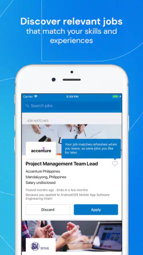 Kalibrr Job Search screenshot