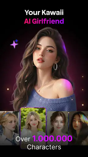 Kawaii AI: Chat AI Girlfriend screenshot