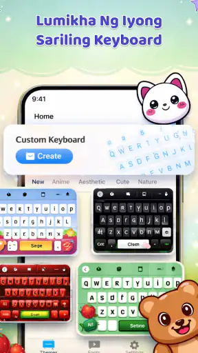 Keyboard: Theme Font Emoji screenshot