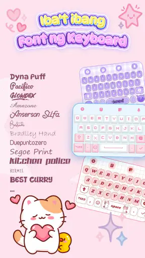 Keyboard Themes: Emoji Fonts screenshot