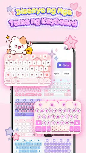 Keyboard Themes: Emoji Fonts screenshot