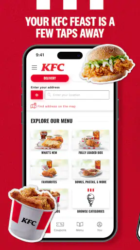 KFC Philippines screenshot