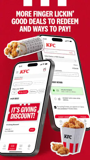 KFC Philippines screenshot