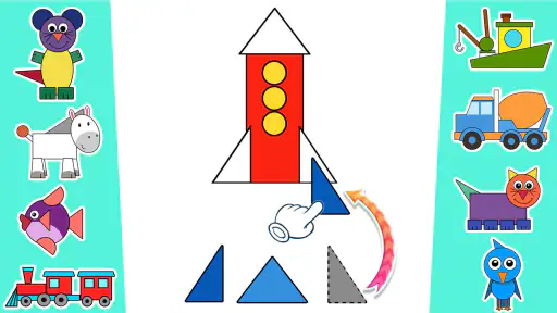 Kids Games : Shapes & Colors screenshot