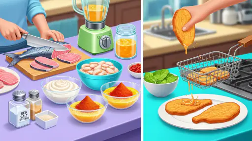Kitchen Set: Cooking Time Chef screenshot