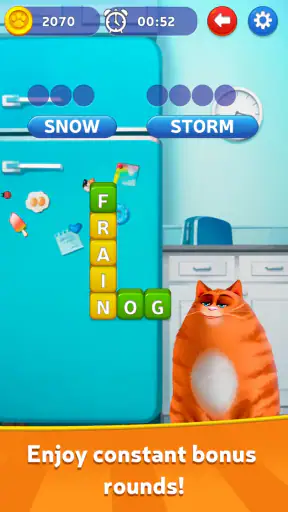 Kitty Scramble: Word Game screenshot