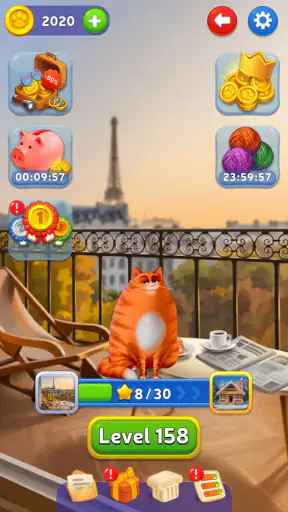 Kitty Scramble: Word Game screenshot