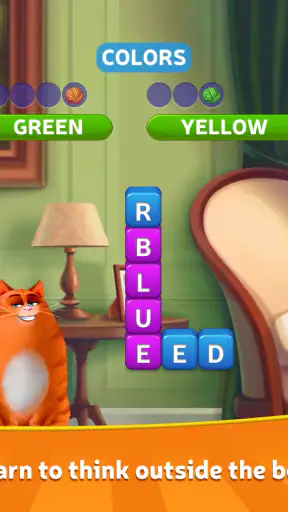 Kitty Scramble: Word Game screenshot