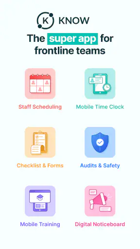 KNOW - the frontline super-app screenshot