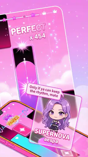 Kpop Tiles: Piano Rhythm Game screenshot