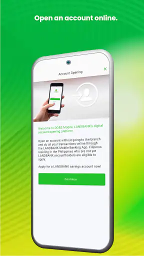 LANDBANK Mobile Banking screenshot