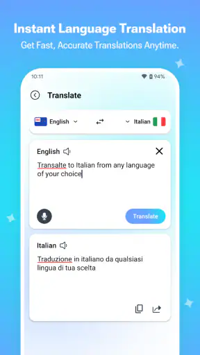 Langify - AI Language Tutor screenshot