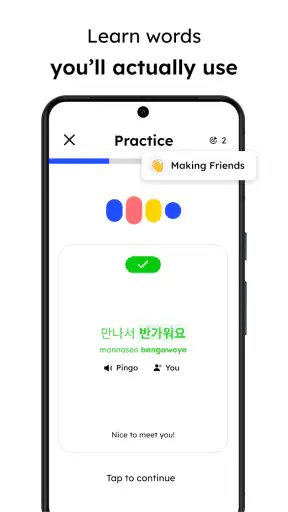 Language Learning: Pingo AI screenshot