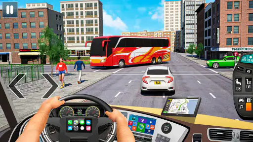 laro pagmamaneho ng bus coach screenshot
