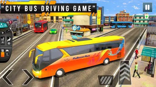 laro pagmamaneho ng bus coach screenshot