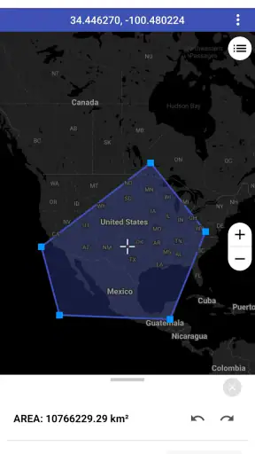 Latitude Longitude Coordinates screenshot