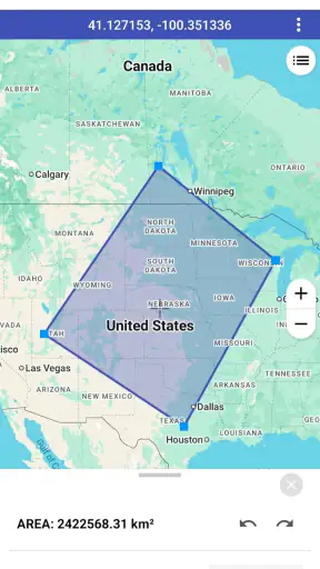Latitude Longitude Coordinates screenshot