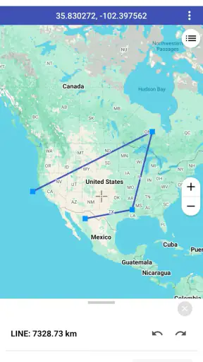 Latitude Longitude Coordinates screenshot