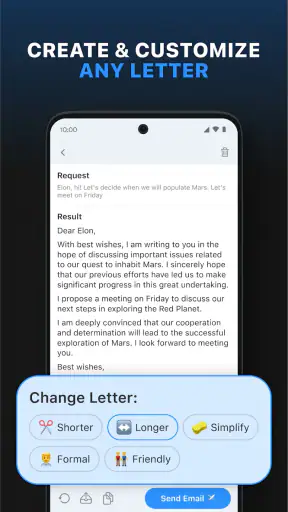 Lazy Mail: AI Email Assistant screenshot