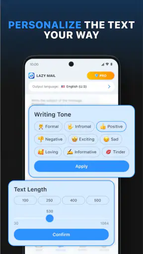 Lazy Mail: AI Email Assistant screenshot