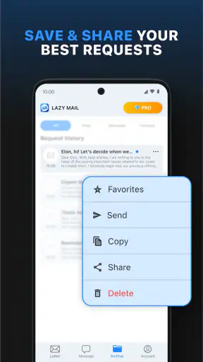 Lazy Mail: AI Email Assistant screenshot
