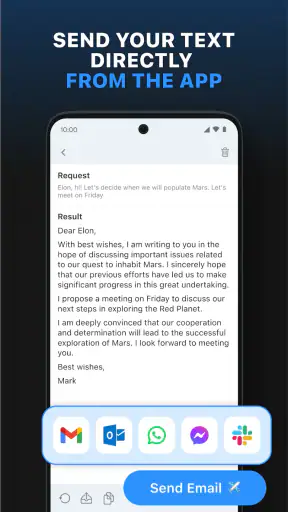 Lazy Mail: AI Email Assistant screenshot