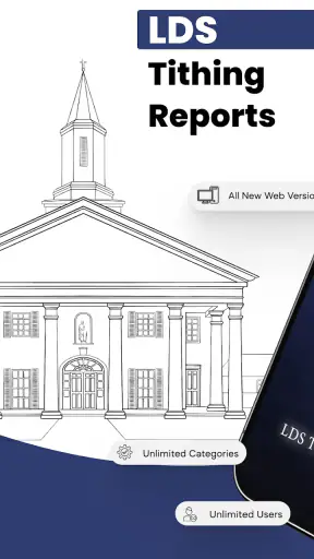 LDS Tithing Report screenshot