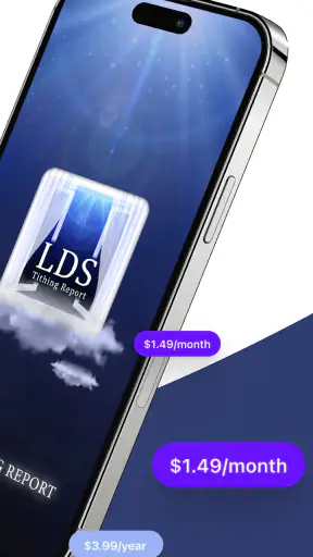 LDS Tithing Report screenshot