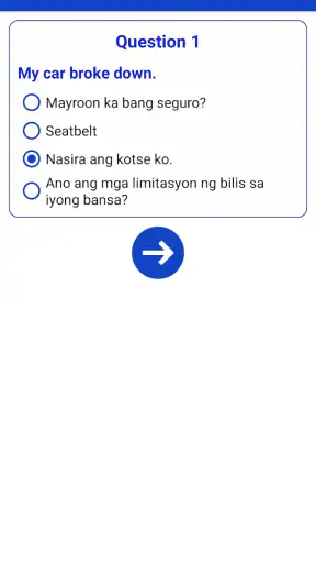 Learn Filipino Tagalog Offline screenshot