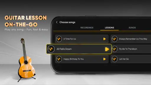 Learn Guitar - Real Tabs screenshot