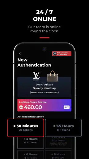 LegitApp Authentication screenshot