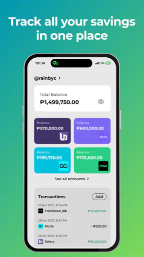 Lemoneyd – Finance Tracker screenshot