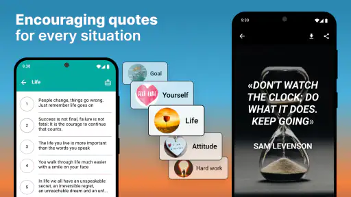 Lessons in Life Quotes screenshot