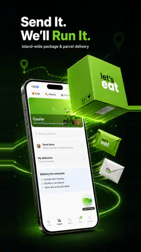Let’s Eat Cayman Food Delivery screenshot