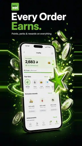 Let’s Eat Cayman Food Delivery screenshot