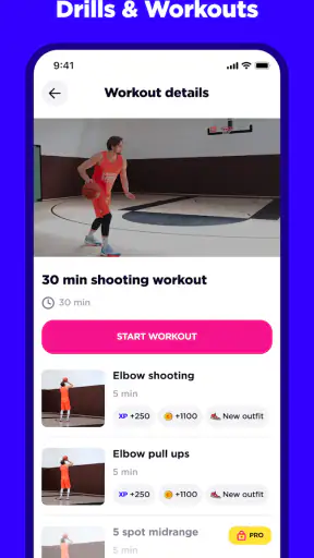 Level Up - Basketball Training screenshot