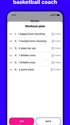 Level Up - Basketball Training screenshot