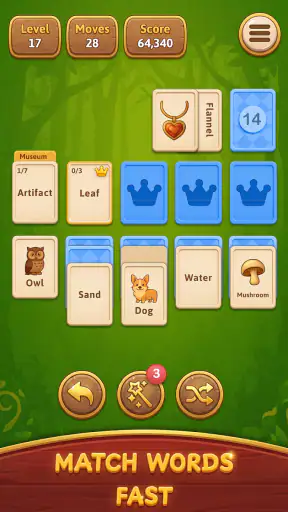 Lexy Word Solitaire: Card Game screenshot