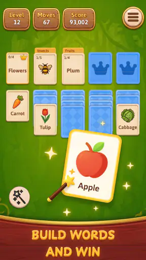 Lexy Word Solitaire: Card Game screenshot