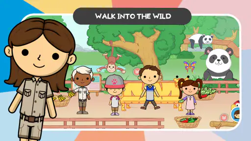 Lila's World: Zoo Animal Games screenshot