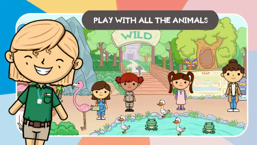 Lila's World: Zoo Animal Games screenshot
