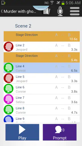 LineLearner screenshot
