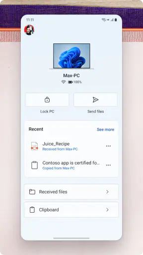 Link to Windows screenshot