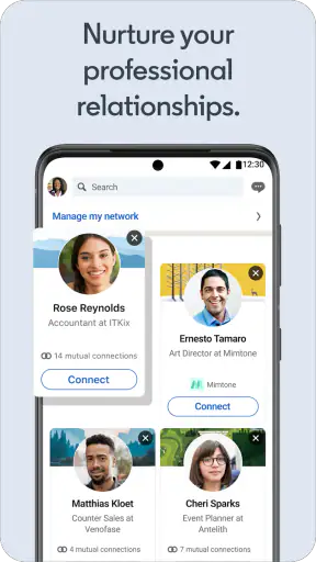 LinkedIn: Community & Network screenshot