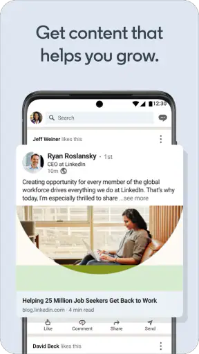 LinkedIn: Community & Network screenshot