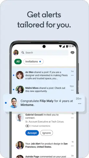 LinkedIn: Community & Network screenshot