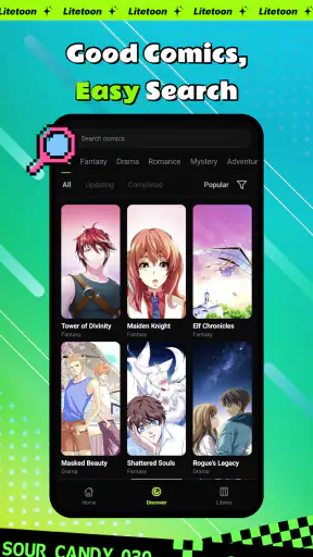 LiteToon: Comics & Manga screenshot