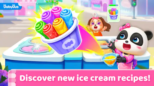 Little Panda's Ice Cream Games screenshot